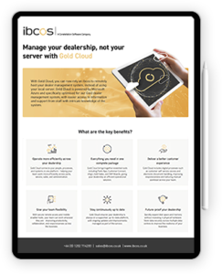 Gold Cloud product info sheet